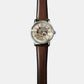 Heritage Men Automatic Cream Dial Analog Leather Watch ME3264