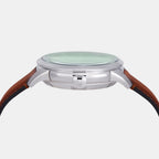 Townsman Men Automatic Green Dial Multi-Function Leather Watch ME3265