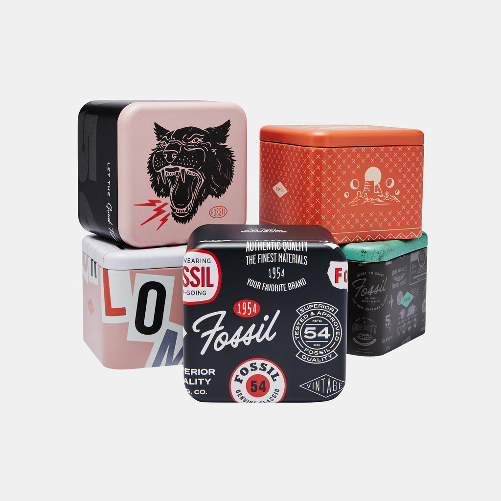 Fossil 44 mm Brown Automatic watch