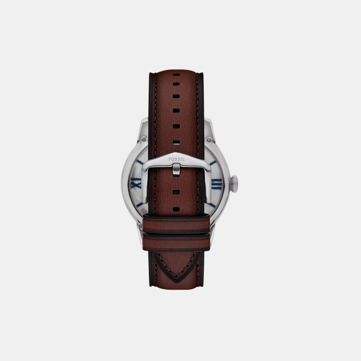 Townsman Men Mechanical Transparent Dial Analog Leather Watch ME3267