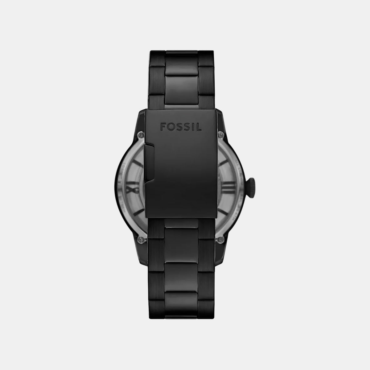 Townsman Men Mechanical Transparent Dial Analog Stainless Steel Watch ME3269