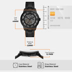 Men Mechanical Clear Dial Analog Stainless Steel Watch ME3269