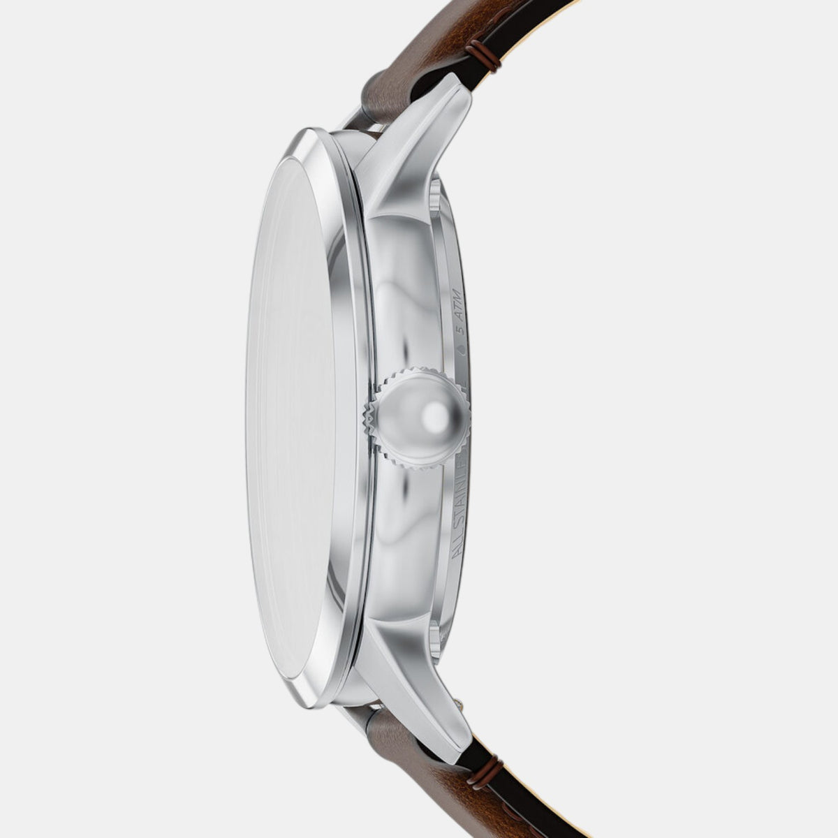 Townsman Men Automatic Silver Dial Analog Leather Watch ME3270