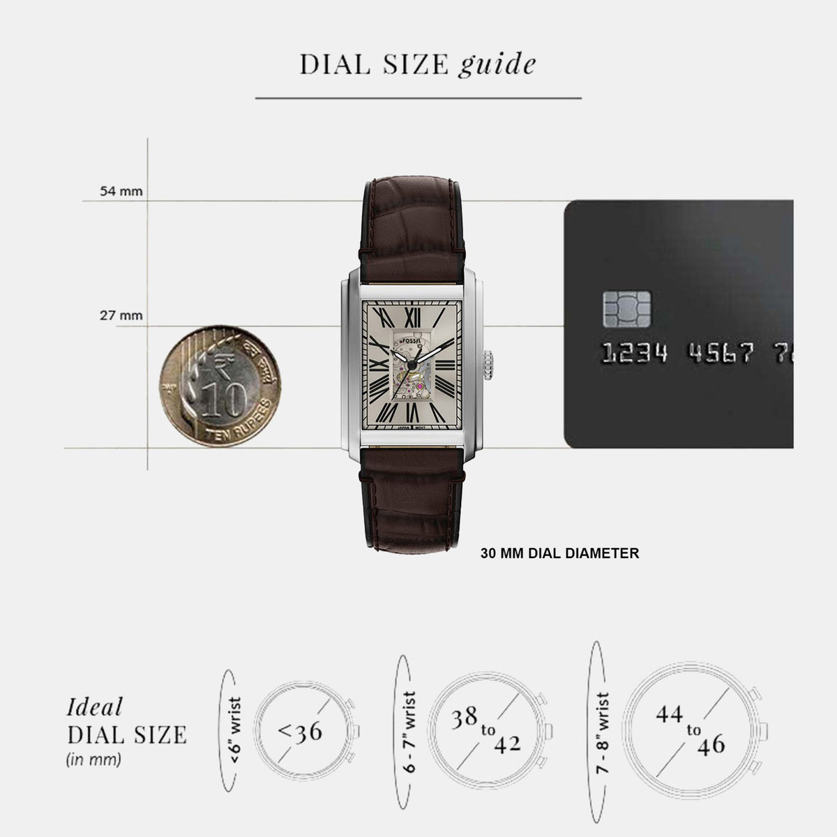 Carraway Men Automatic Silver Dial Analog Leather Watch ME3272