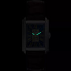 Carraway Men Automatic Blue Dial Analog Leather Watch ME3273