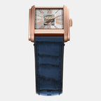 Carraway Men Automatic Silver Dial Analog Leather Watch ME3274
