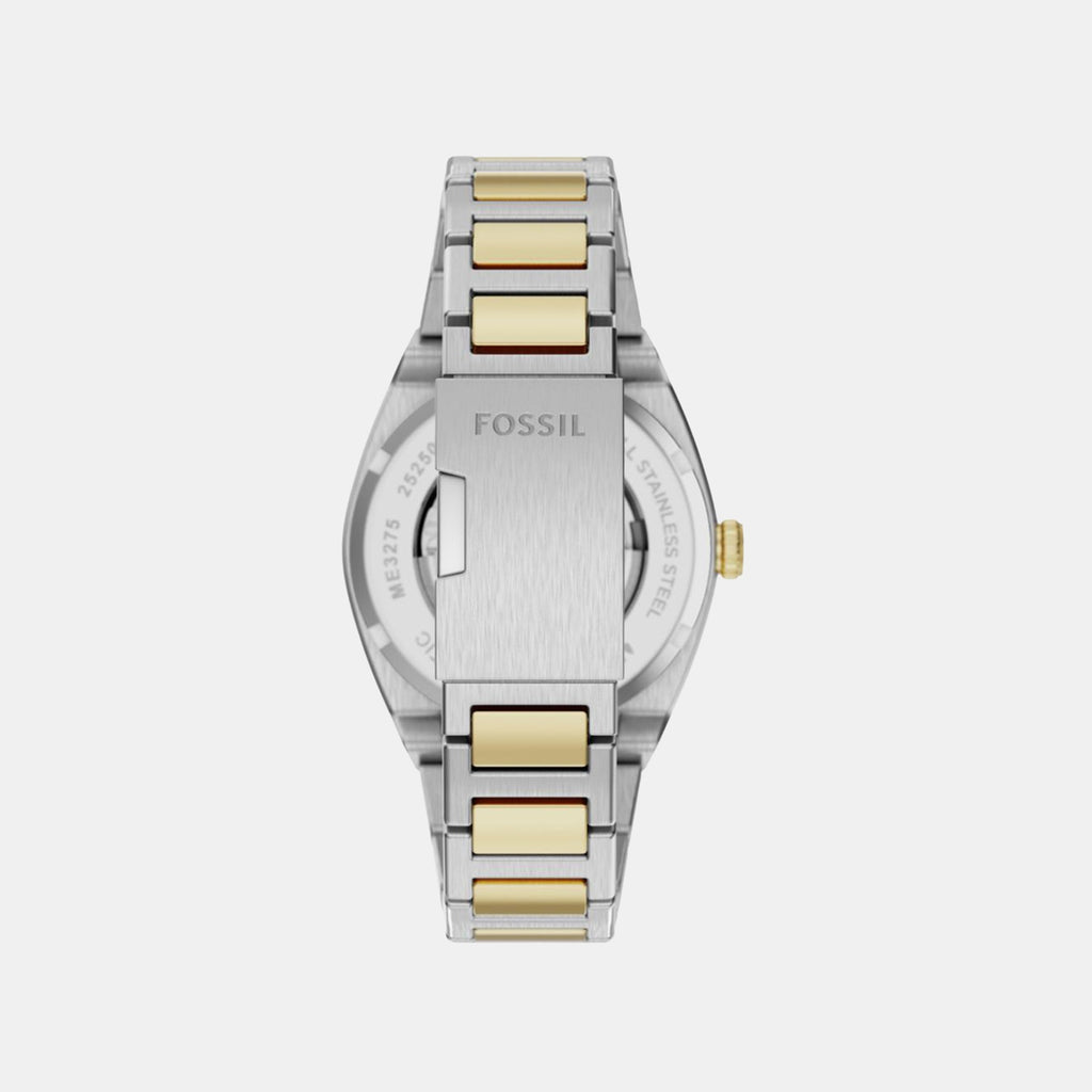 Everett Men Automatic Blue Dial Chronograph Stainless Steel Watch ME3275