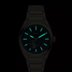 Everett Men Automatic Blue Dial Chronograph Stainless Steel Watch ME3275