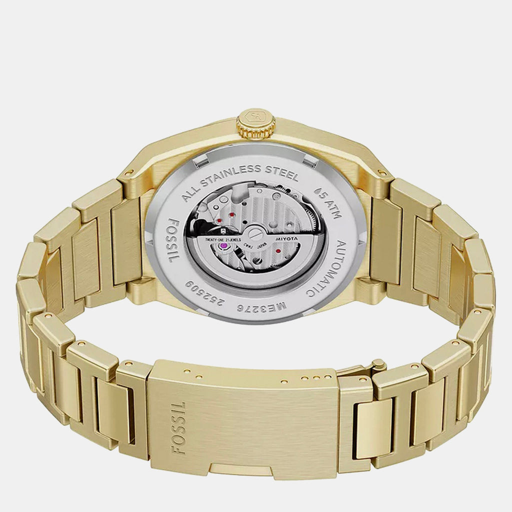 Everett Men Automatic Green Dial Analog Stainless Steel Watch ME3276