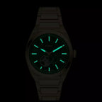 Everett Men Automatic Green Dial Analog Stainless Steel Watch ME3276