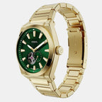 Everett Men Automatic Green Dial Analog Stainless Steel Watch ME3276