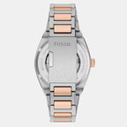 Everett Men Automatic Black Dial Analog Stainless Steel Watch ME3277