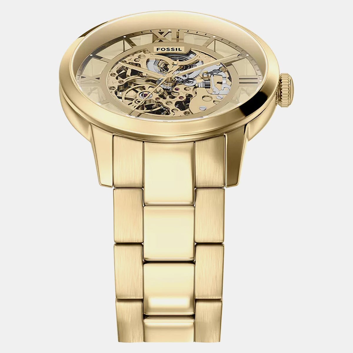 Townsman Men Automatic Gold Dial Analog Stainless Steel Watch ME3280