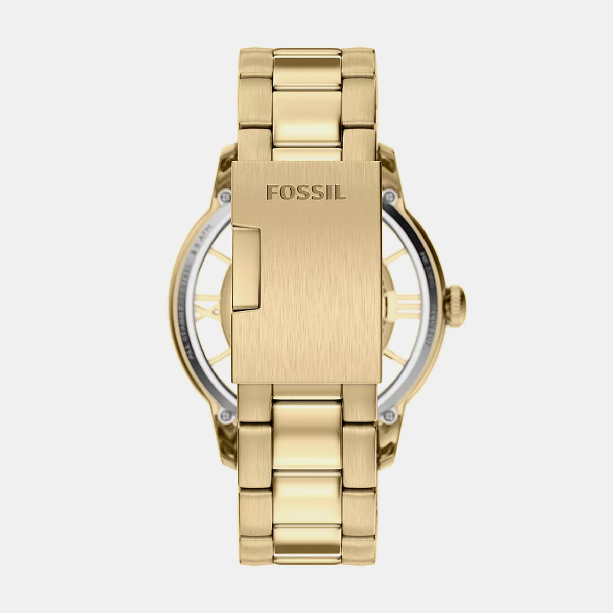 Townsman Men Automatic Gold Dial Analog Stainless Steel Watch ME3280