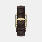 Carraway Men Automatic Brown Dial Analog Leather Watch ME3281