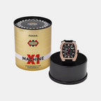 Machine X1 Men Automatic Black Dial Analog Silicone Watch ME3283