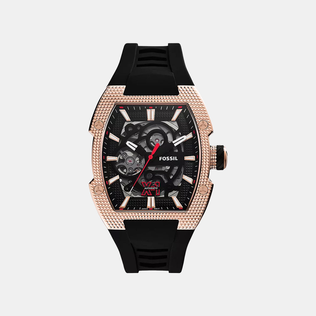 Machine X1 Men Automatic Black Dial Analog Silicone Watch ME3283
