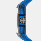 Machine X1 Men Automatic Blue Dial Analog Silicone Watch ME3285