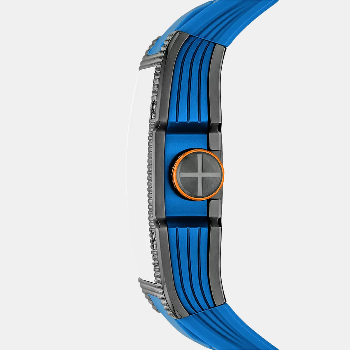 Machine X1 Men Automatic Blue Dial Analog Silicone Watch ME3285