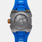 Machine X1 Men Automatic Blue Dial Analog Silicone Watch ME3285