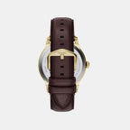 Townsman Men Automatic Brown Dial Analog Leather Watch ME3286
