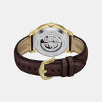 Townsman Men Automatic Brown Dial Analog Leather Watch ME3286