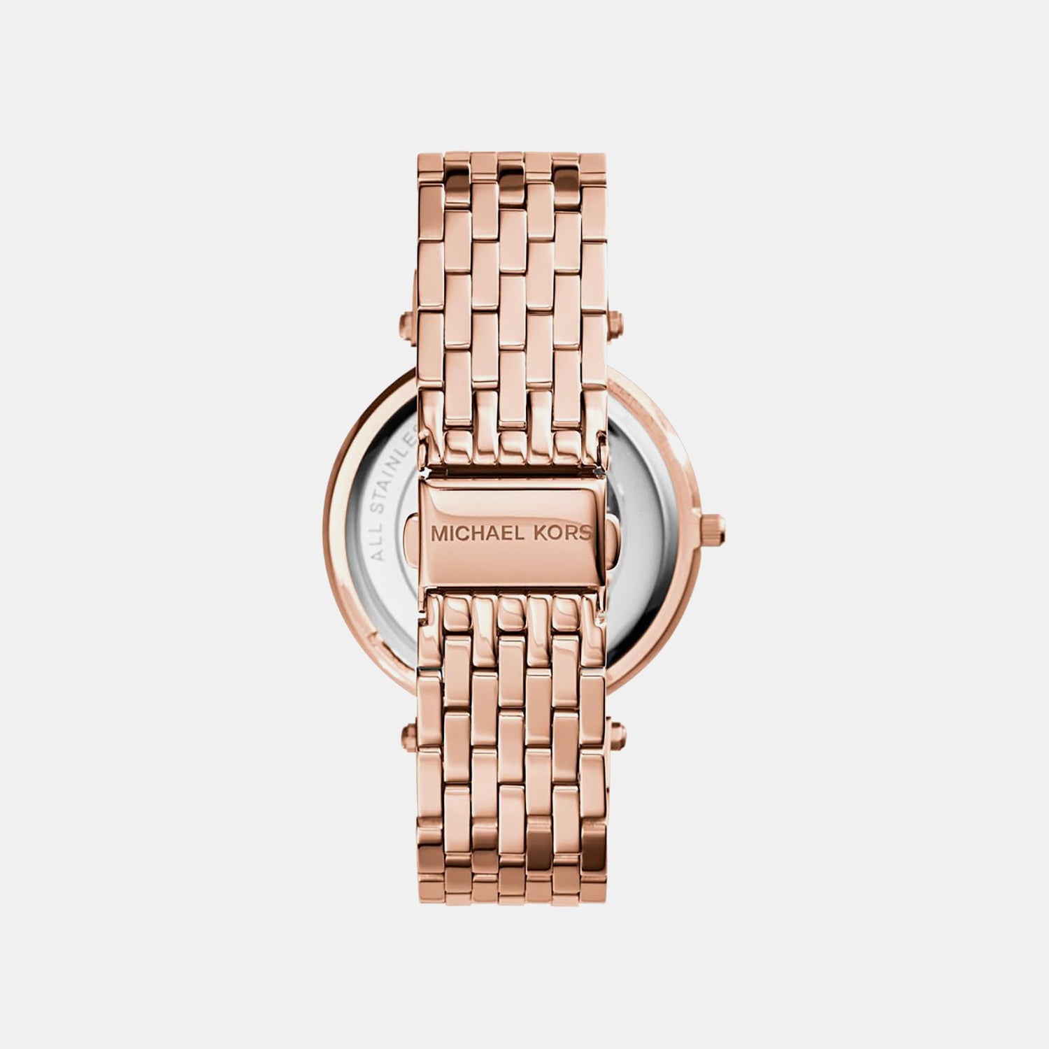 Darci Women Quartz Rose Gold Dial Analog Stainless Steel Watch MK3192