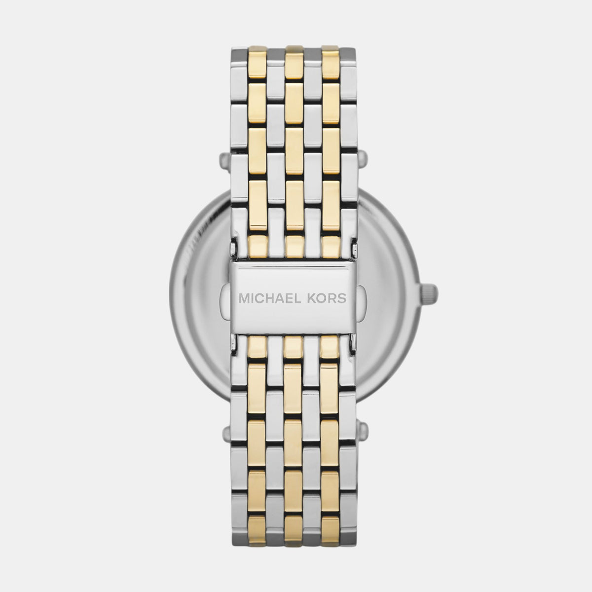 Darci Women Quartz Silver Dial Analog Stainless Steel Watch MK3215