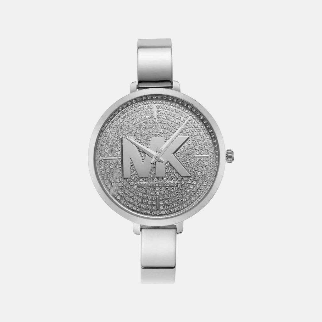 Outlet Charley Women Quartz Silver Dial Analog Alloys Watch MK4432