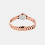 Lauryn Women Quartz White Mother Of Pearl Dial Analog Stainless Steel Watch MK4485