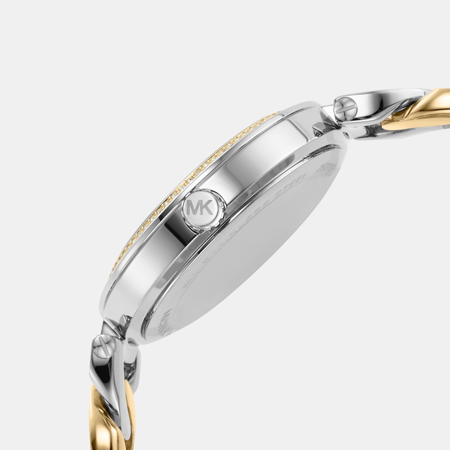 Catelyn Women Quartz White Dial Analog Stainless Steel Watch MK4633