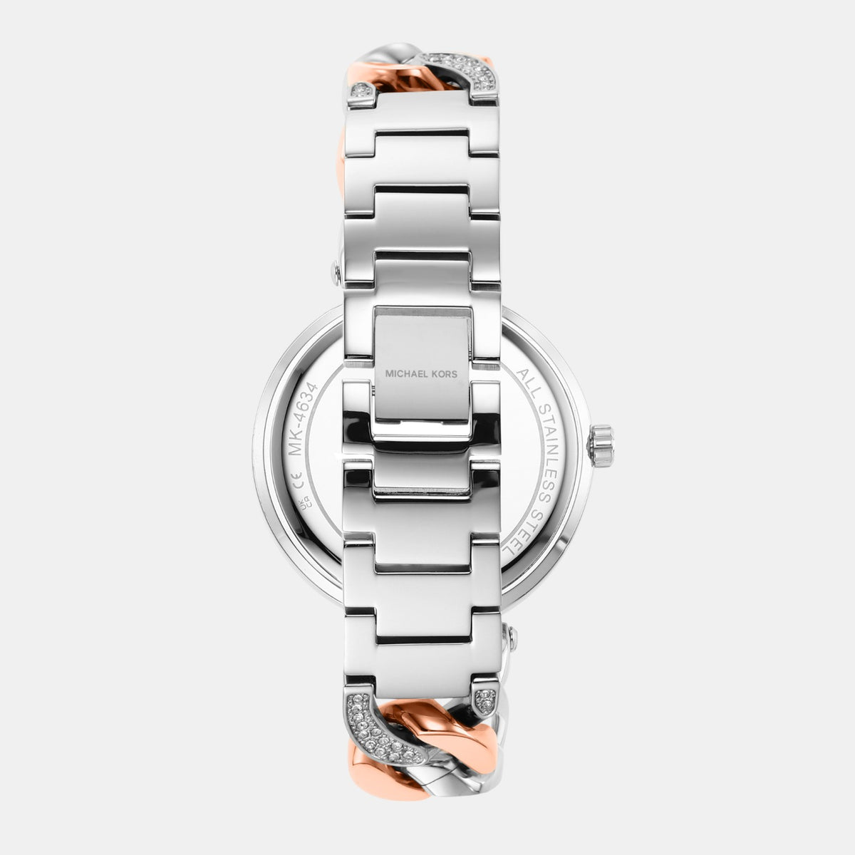 Outlet Catelyn Women Quartz Silver Dial Analog Stainless Steel Watch MK4634