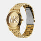 Women Gold Analog Stainless Steel Watch MK4732