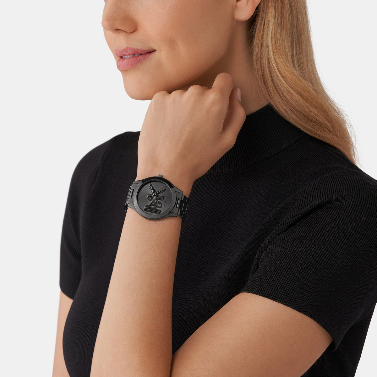 Michael Kors Stainless Steel Round watch