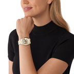 Michael Kors Round Quartz Analog Women watch