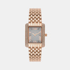 Michael Kors Square Rose Gold Analog watch