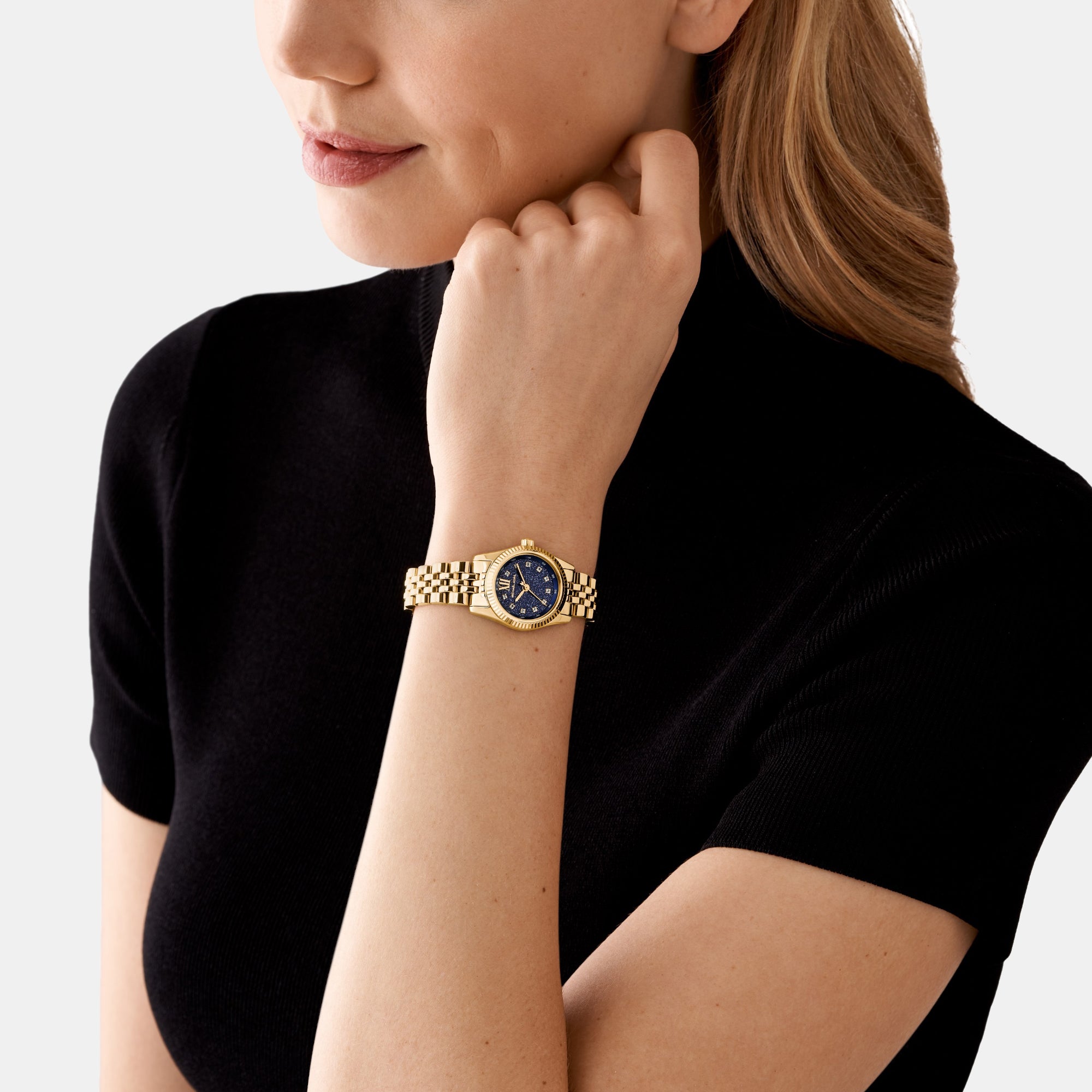 Michael Kors Stainless Steel Blue watch