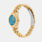 Lexington Women Quartz Blue Dial Analog Stainless Steel Watch MK4813