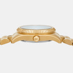 Lexington Women Quartz Blue Dial Analog Stainless Steel Watch MK4813