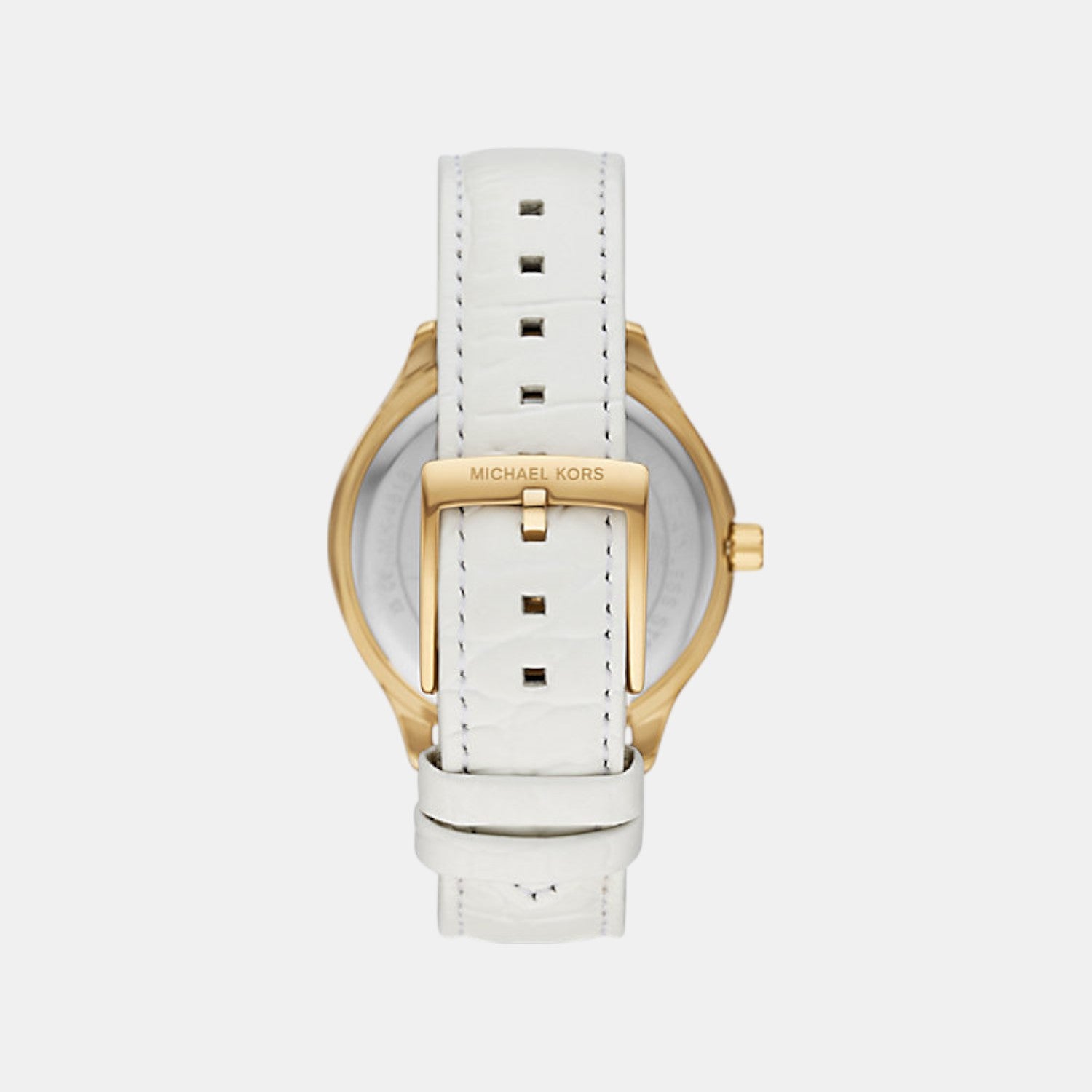 Sage Women Quartz Mother Of Pearl Dial Analog Leather Watch MK4818