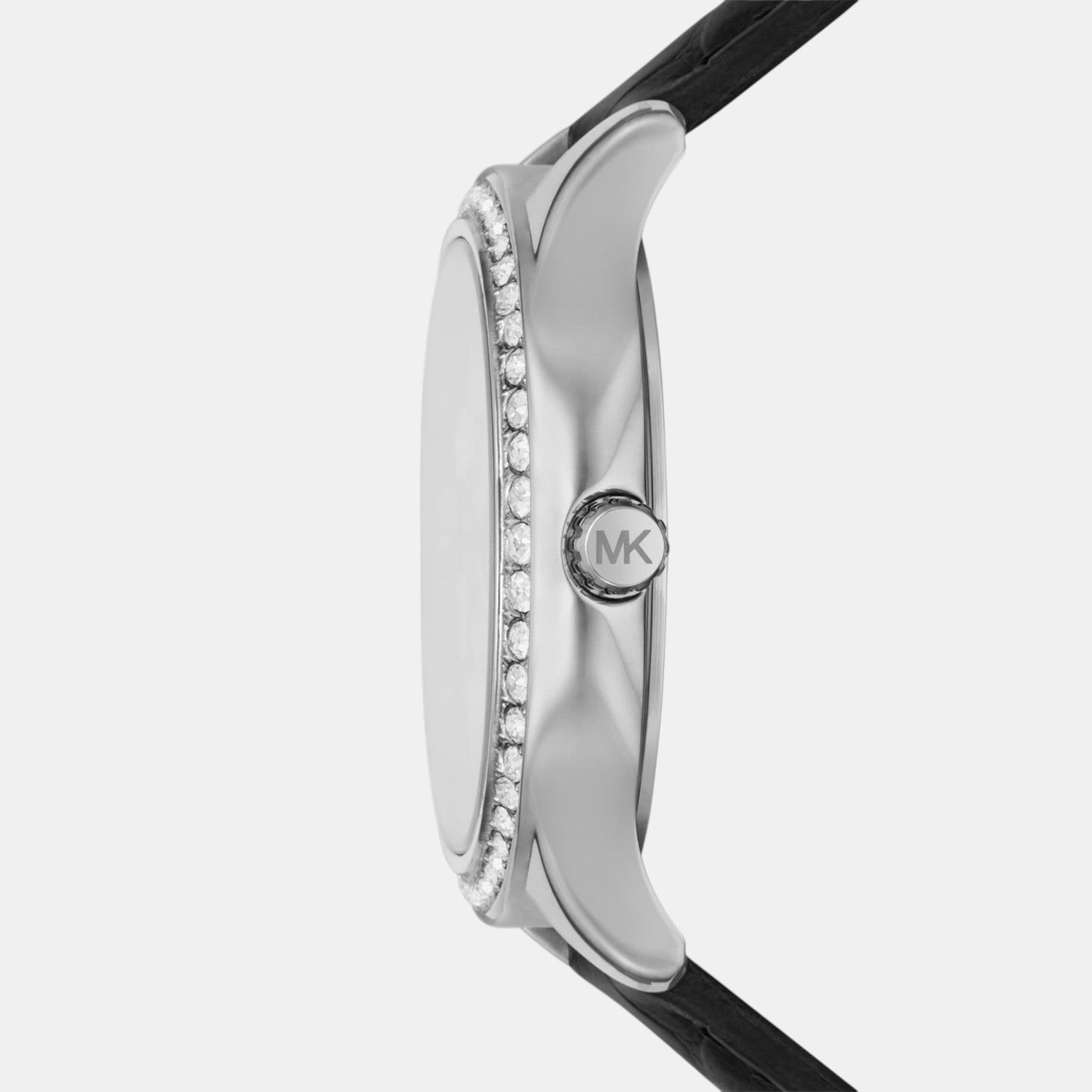 Sage Women Quartz Mother Of Pearl Dial Analog Leather Watch MK4821