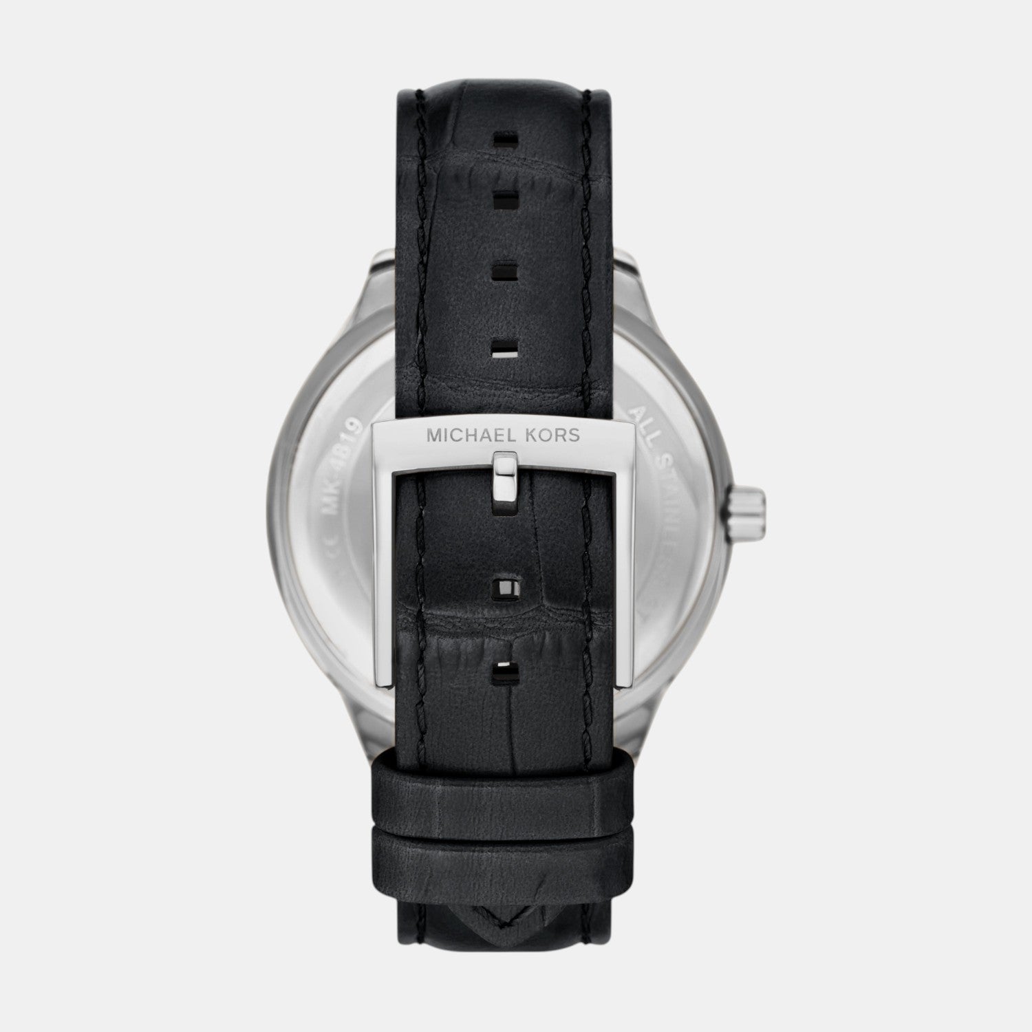 Sage Women Quartz Mother Of Pearl Dial Analog Leather Watch MK4821