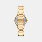 Sage Women Quartz Mother Of Pearl Dial Analog Stainless Steel Watch MK4822