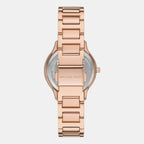 Sage Women Quartz Mother Of Pearl Dial Analog Stainless Steel Watch MK4823