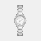 Sage Women Quartz Mother Of Pearl Dial Analog Stainless Steel Watch MK4824
