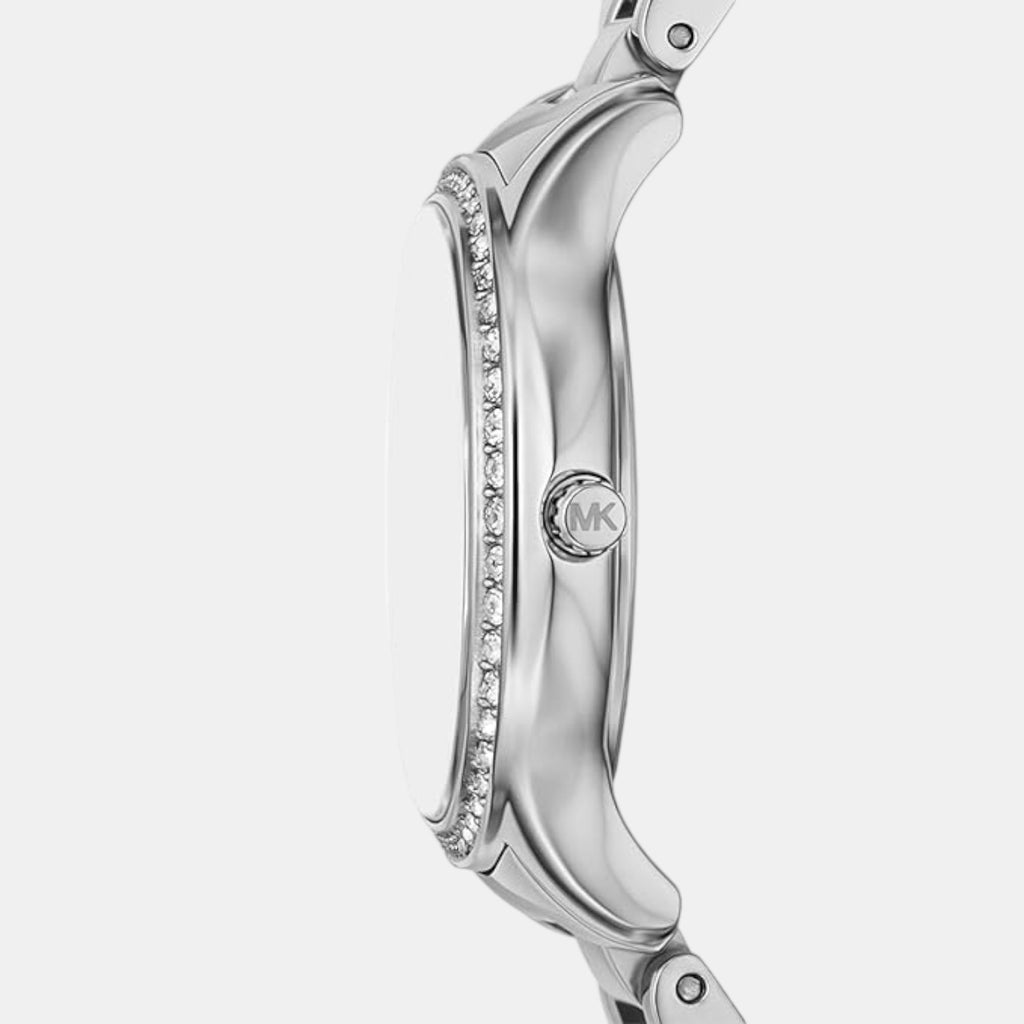 Sage Women Quartz Mother Of Pearl Dial Analog Stainless Steel Watch MK4824