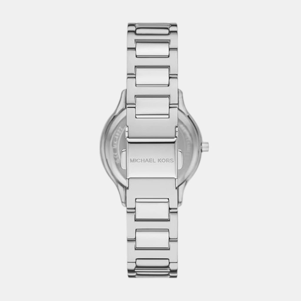 Sage Women Quartz Mother Of Pearl Dial Analog Stainless Steel Watch MK4824