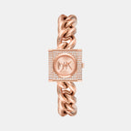 Michael Kors Rectangular Rose Gold Analog watch