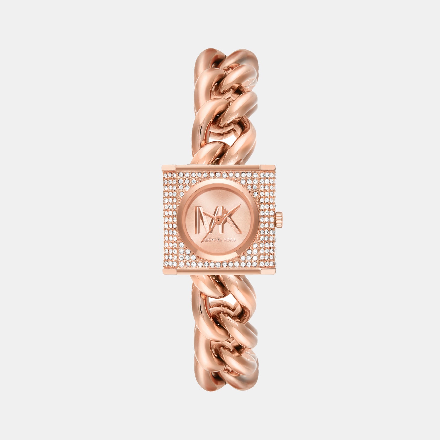 Michael Kors Rectangular Rose Gold Analog watch