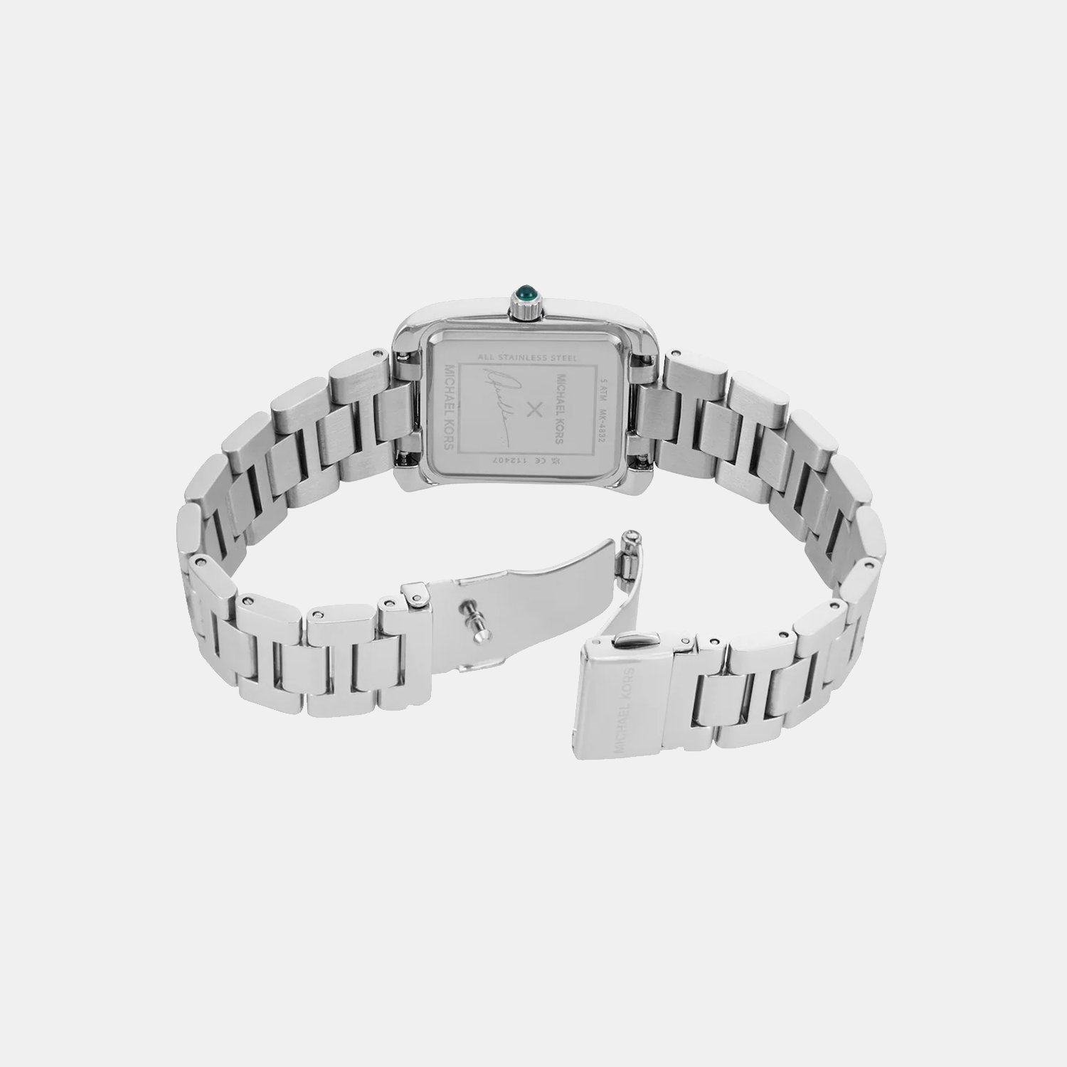 Michael Kors Women Rectangular Green watch